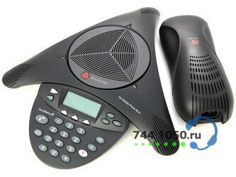 Polycom SoundStation 2 EX телефонный аппарат для конференц-связи 2200-16200-122