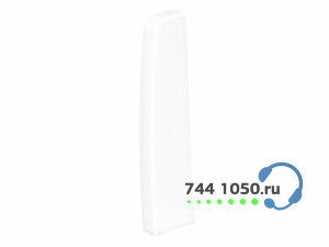 Заглушка для плинтуса 110х20 правая Efapel 10108 ABR